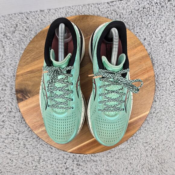 Saucony Womens 8 Endorphin Speed 3 Spring Black Athletic Gym Road Running Shoe - Picture 6 of 14